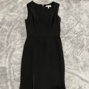 Black asymmetrical dress - Size M